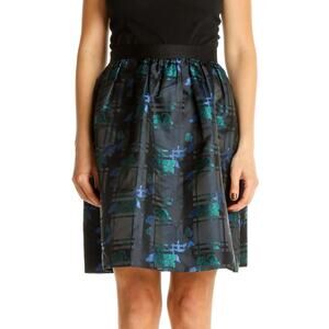 J. Crew Floral Foil Jacquard Skirt – Size 00